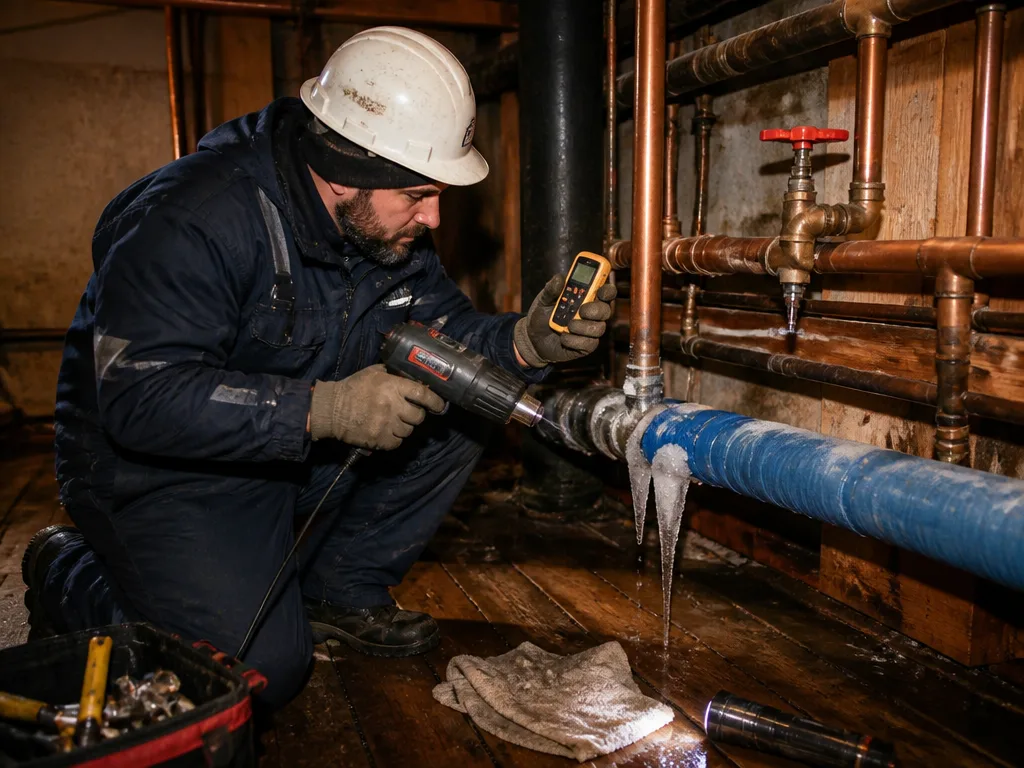 Frozen Pipe Repair