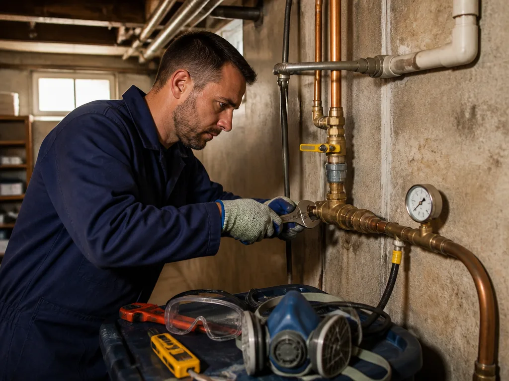 Gas Line Repair