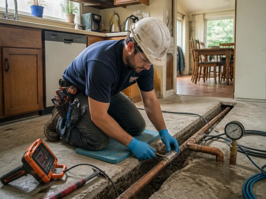 Slab Leak Repair